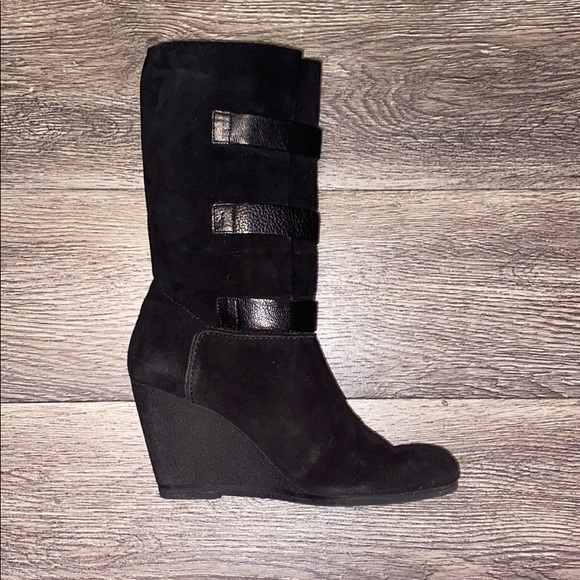 Nine West New Suede Boots size 5M - Picture 4 of 8